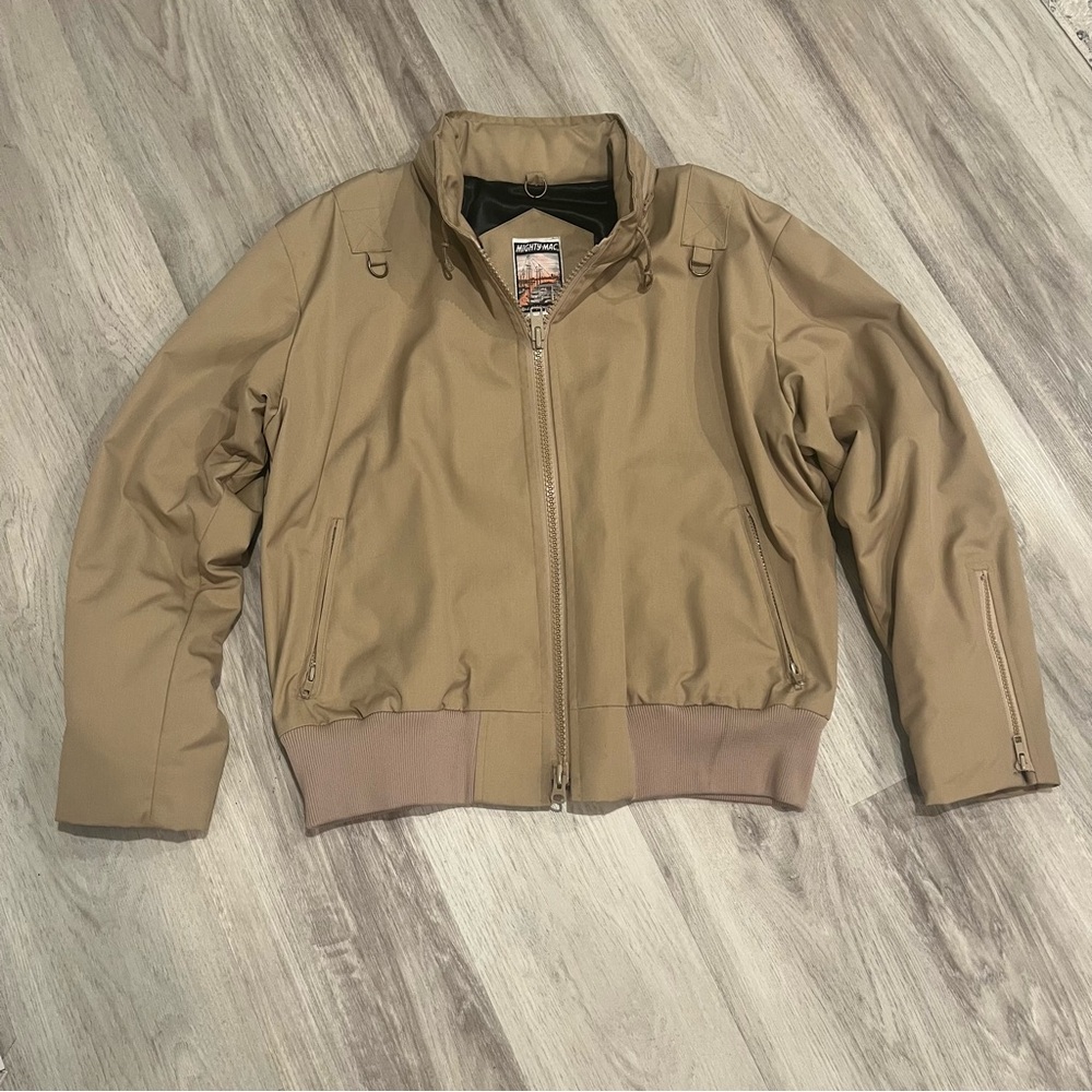 Vintage Mighty-Mac "Out O' Gloucester" Bomber Jacket 1980’s Indie Streetwear